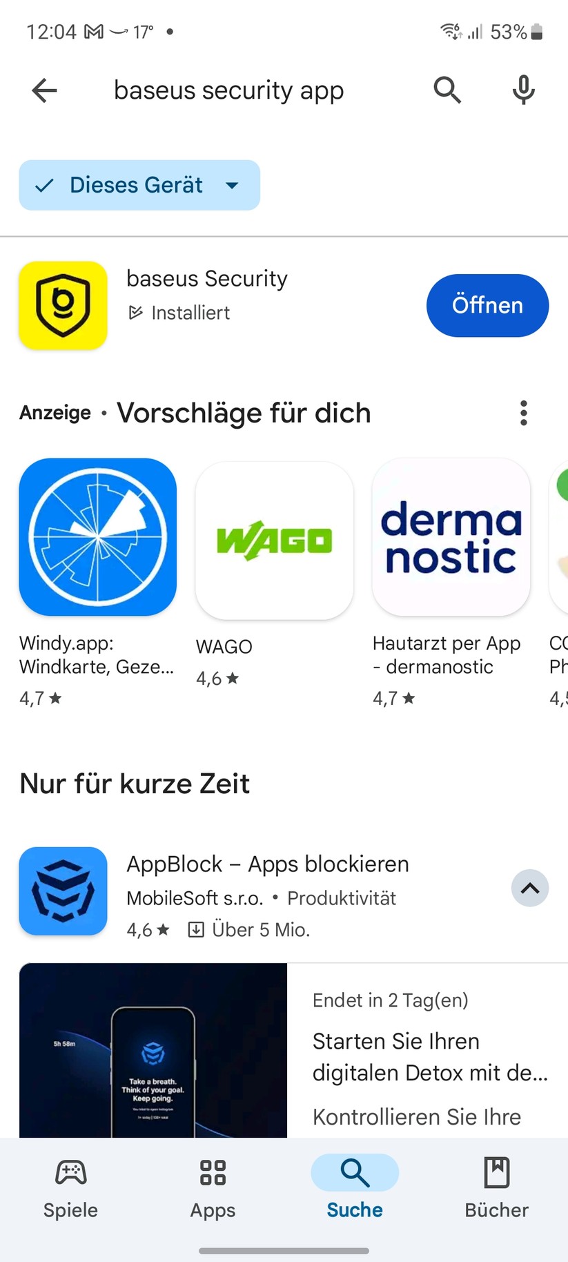 Baseus N1 Outdoor: 2K-Überwachungskamera mit Akku & WLAN, Personenerkennung und lokalem Speicher