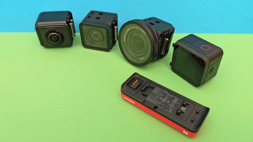 Das 1-Zoll-Modul fällt bereits wegen seiner Größe auf.