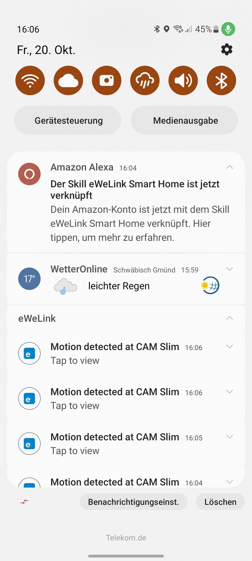 Sonoff Slim Cam: Einrichtung & Einstellungen