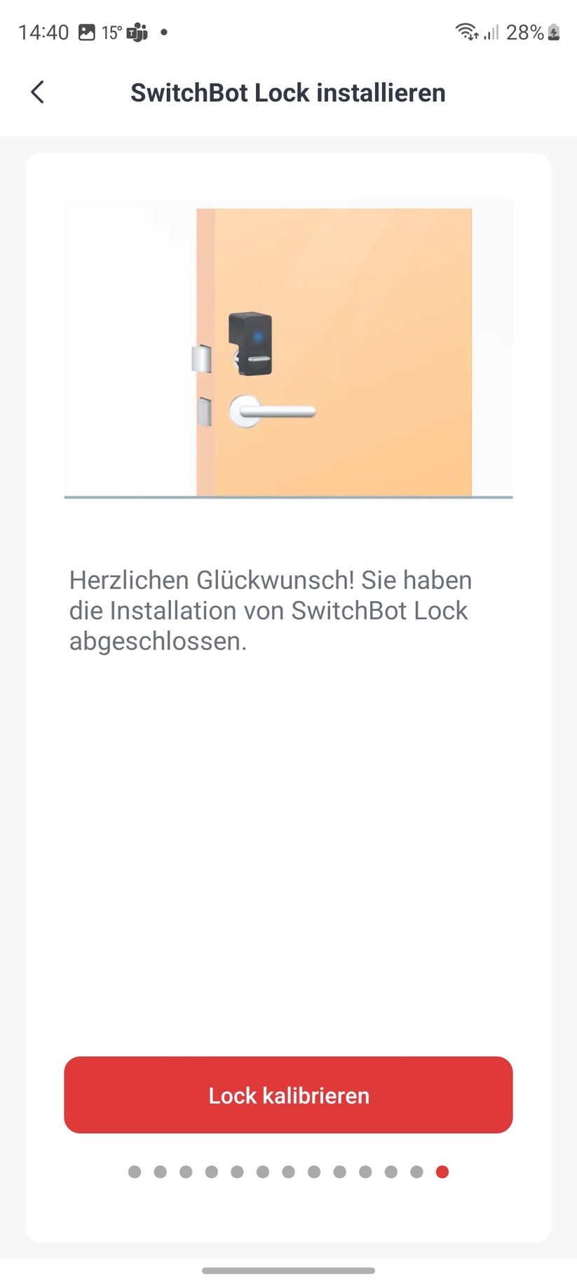 Switchbot-App: Setup, Kalibrierung und Einstellungen