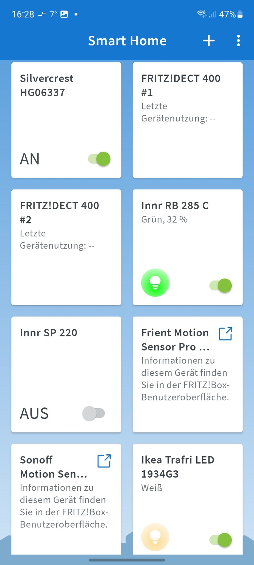 Fritz Smart Gateway: Steuerung mit Fritz-App Smart Home
