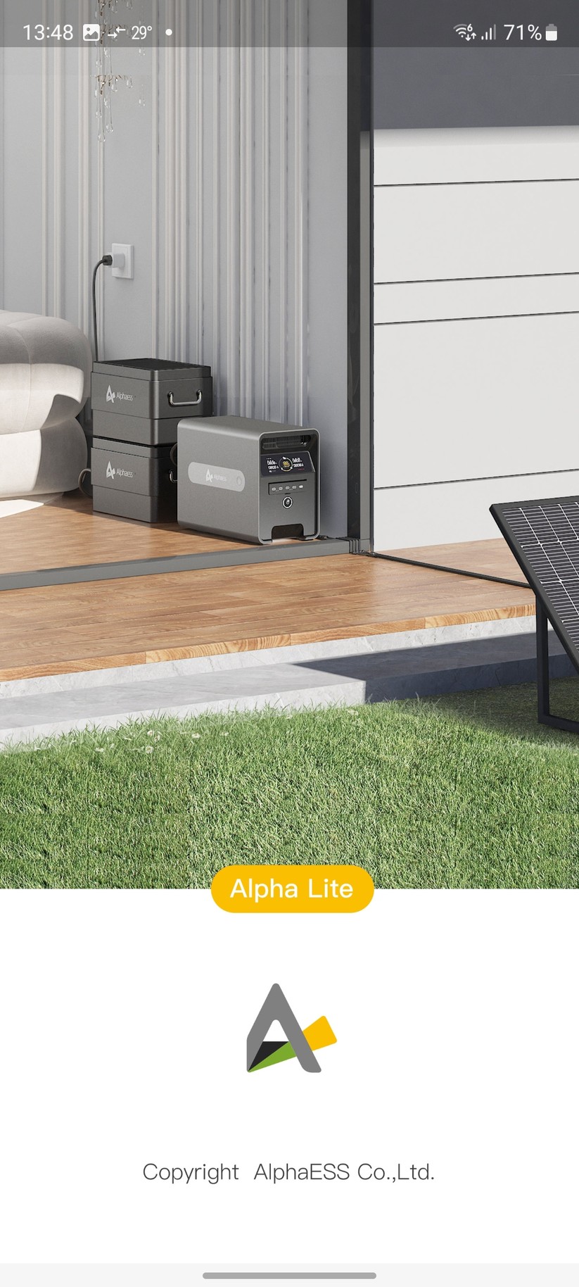  Einstellungen mit der App Alpha Lite