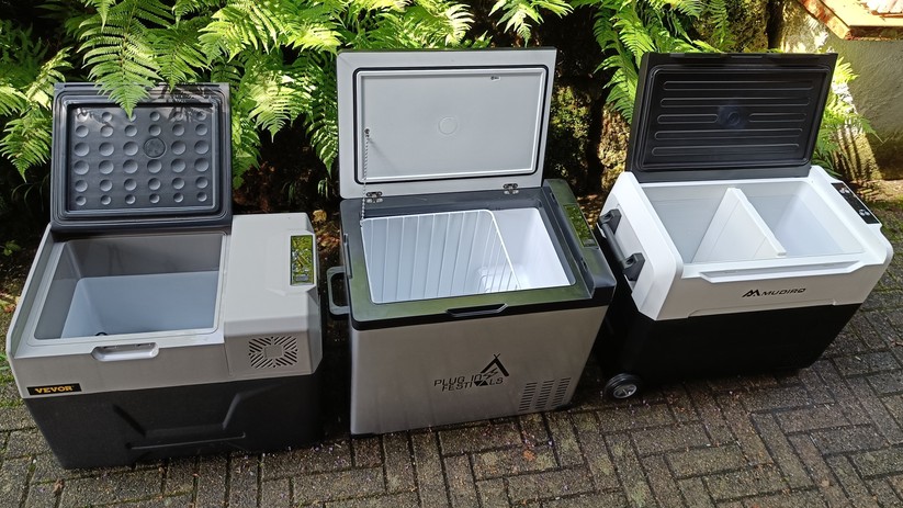 Auch im Verhältnis zur Gesamtgröße ist der Innenraum der Kühlbox von Mudiro sehr groß.