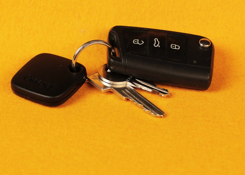 Die G-Tags passen bequem in jede Hosentasche.