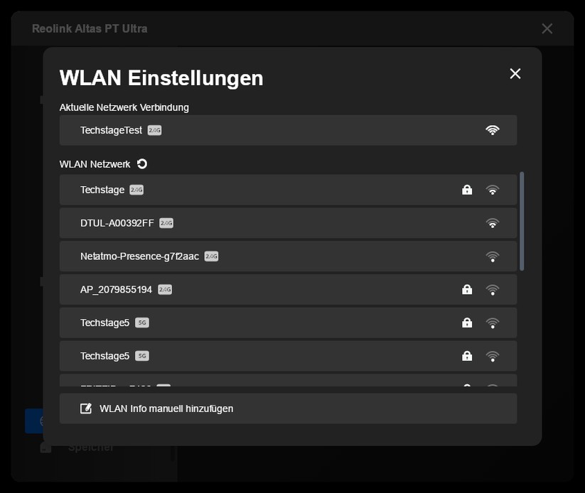 Desktop-Anwendung für Reolink Altas PT Ultra: PTZ-Überwachungskamera mit 4K, Wi-Fi 6, Akku, farbiger Nachtsicht und kontinuierlicher Aufnahme