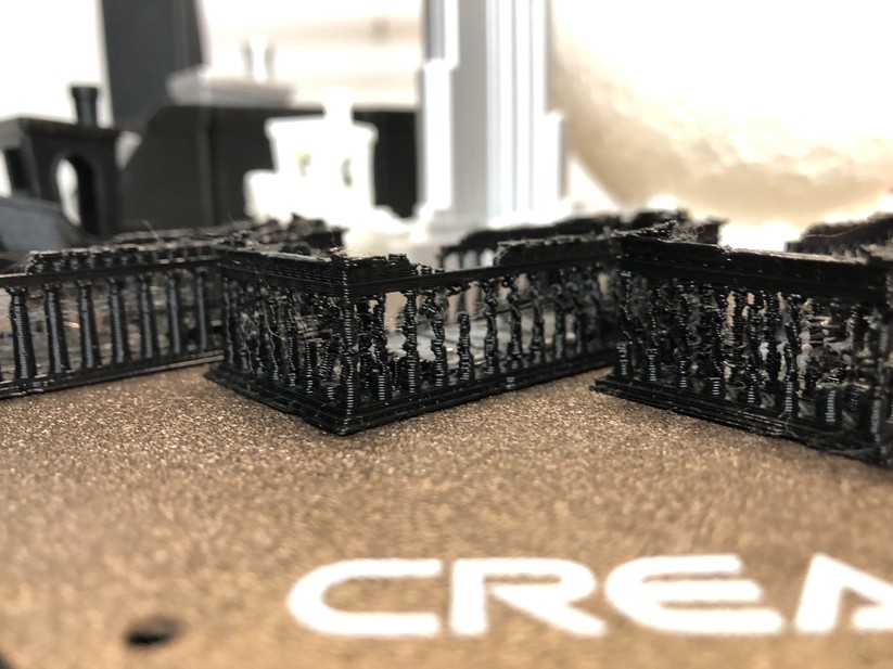 Testdruck des Creality Cr-10 Smart Pro.