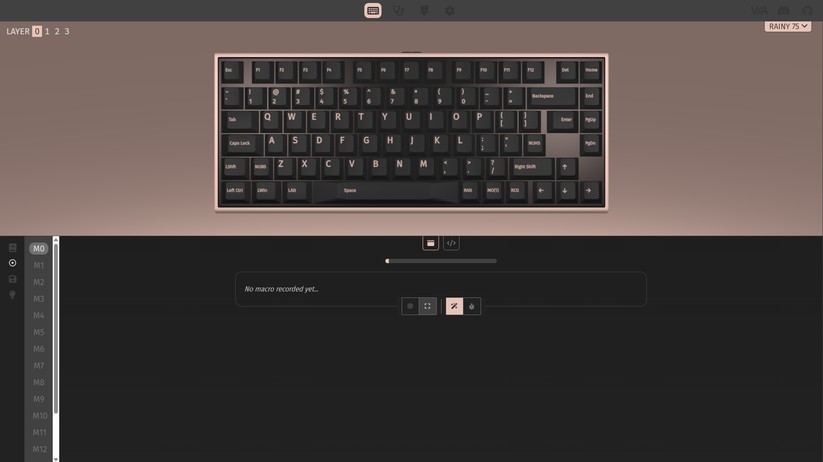 Wobkey Rainy 75 DE ISO - Bilder App