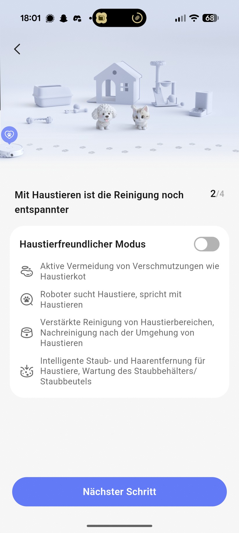 Narwal Freo 20 – App & Einrichtung