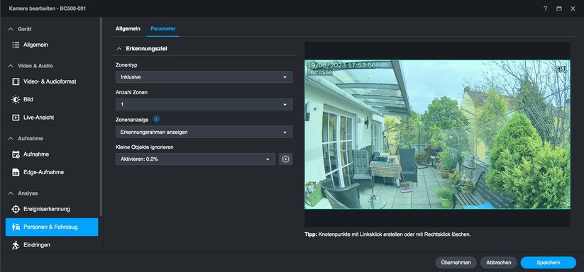Synology BC500: Setup und Einstellungen