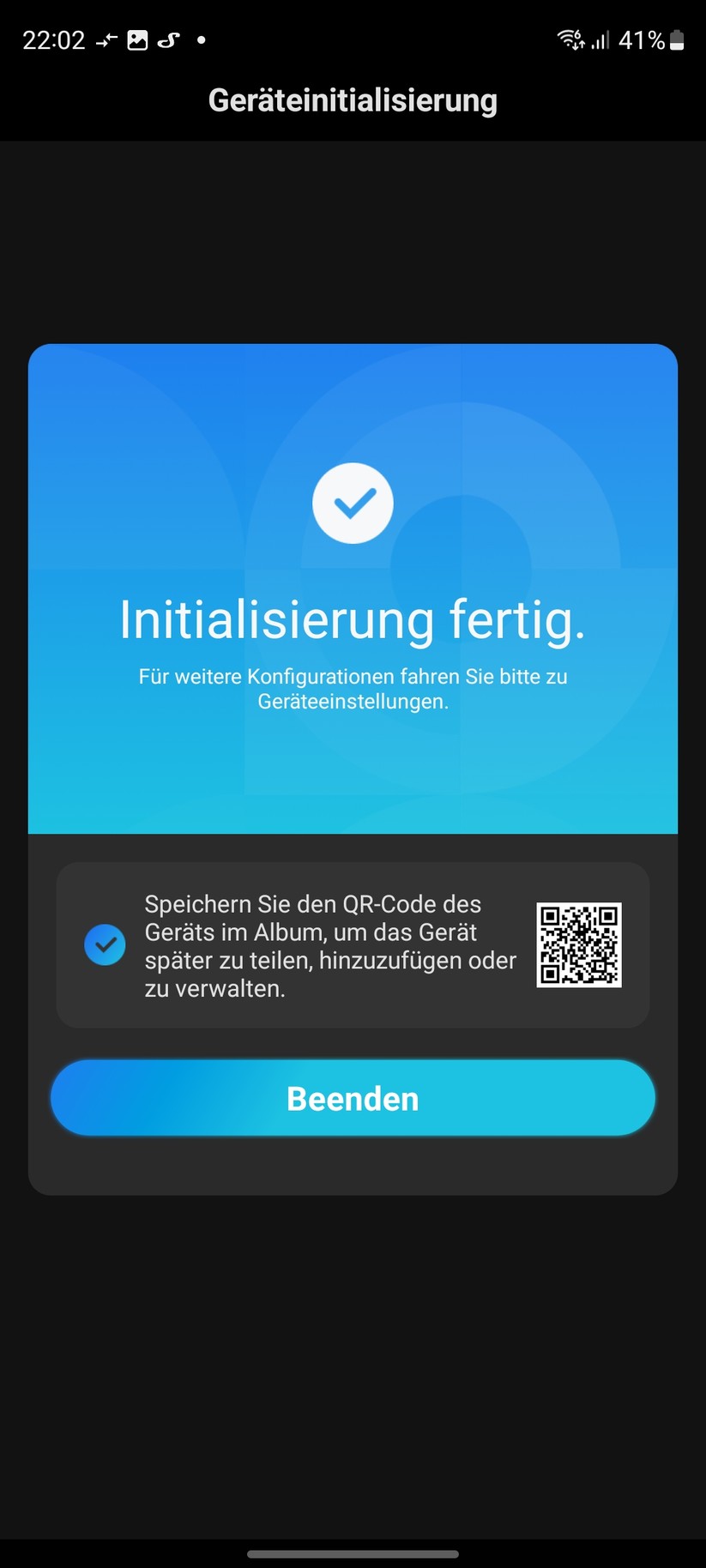 Reolink CX410: Einrichtung mit mobiler App
