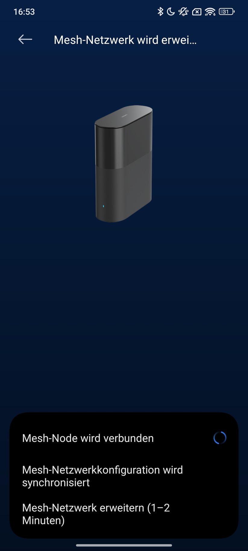 Xiaomi BE3600 Pro – App