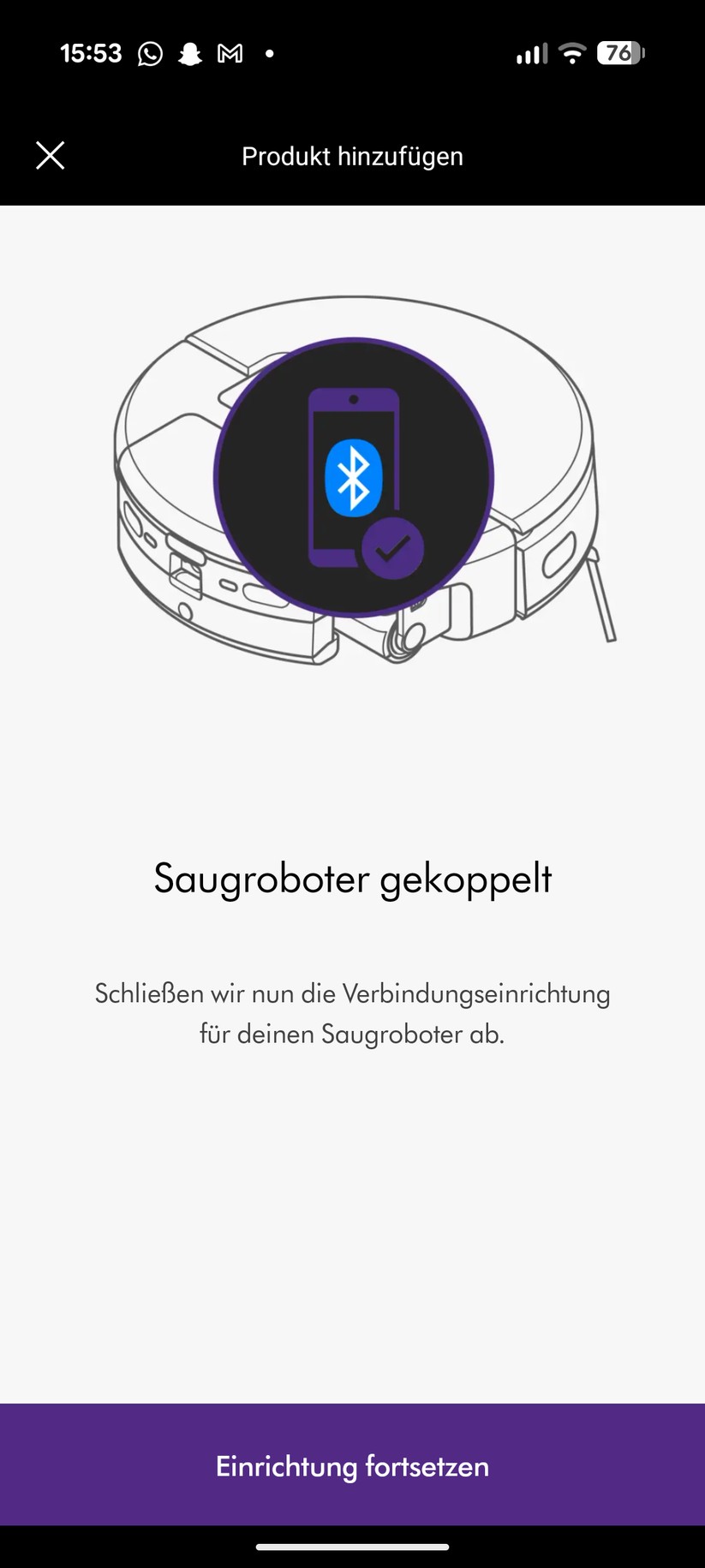 Dyson Spot + Scrub AI – App & Einrichtung