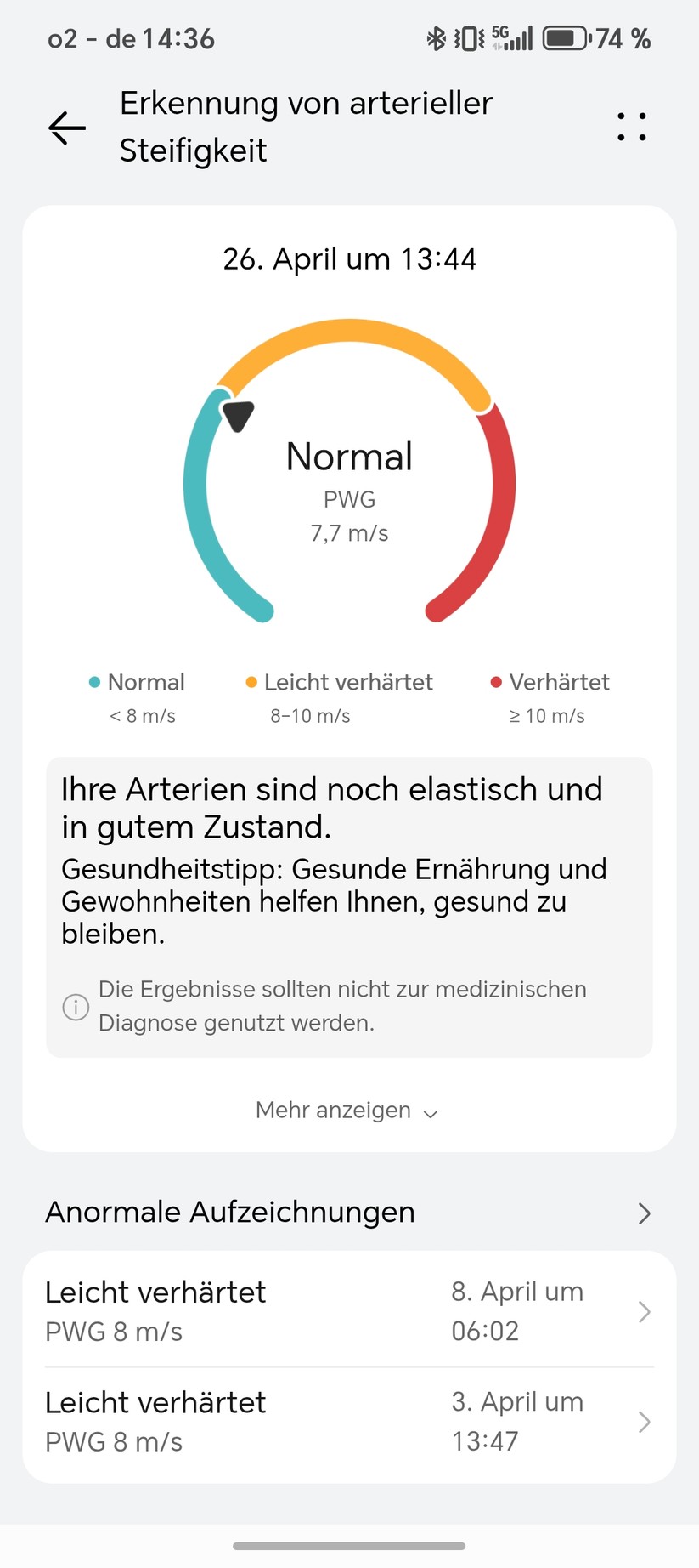 Huawei Watch Fit 5 Pro - Health App