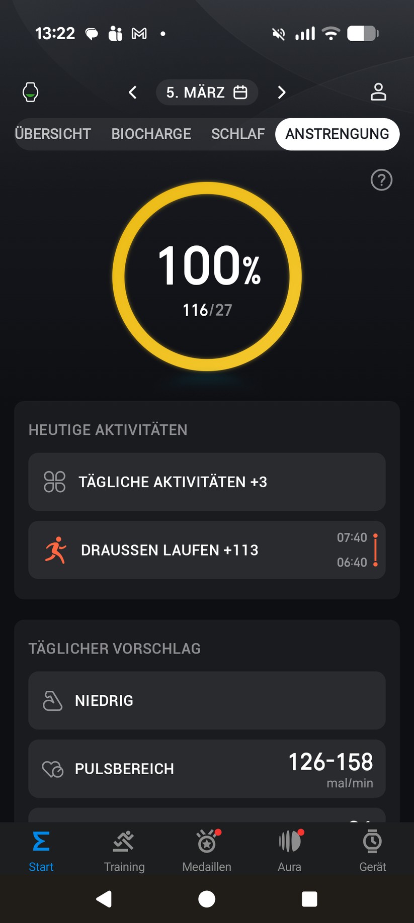 Amazfit Active Max - Bilder App 