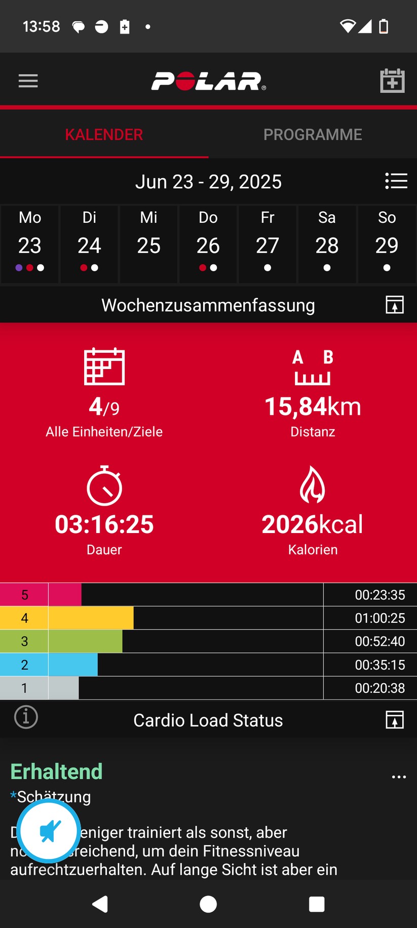 Polar Grit X2 - App