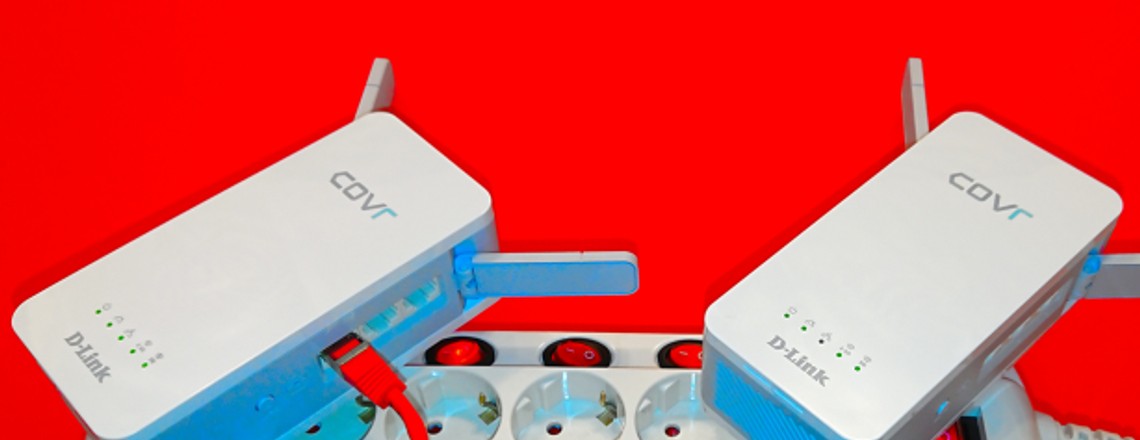 D-Link COVR-P2502 Powerline WiFi Kit im Test