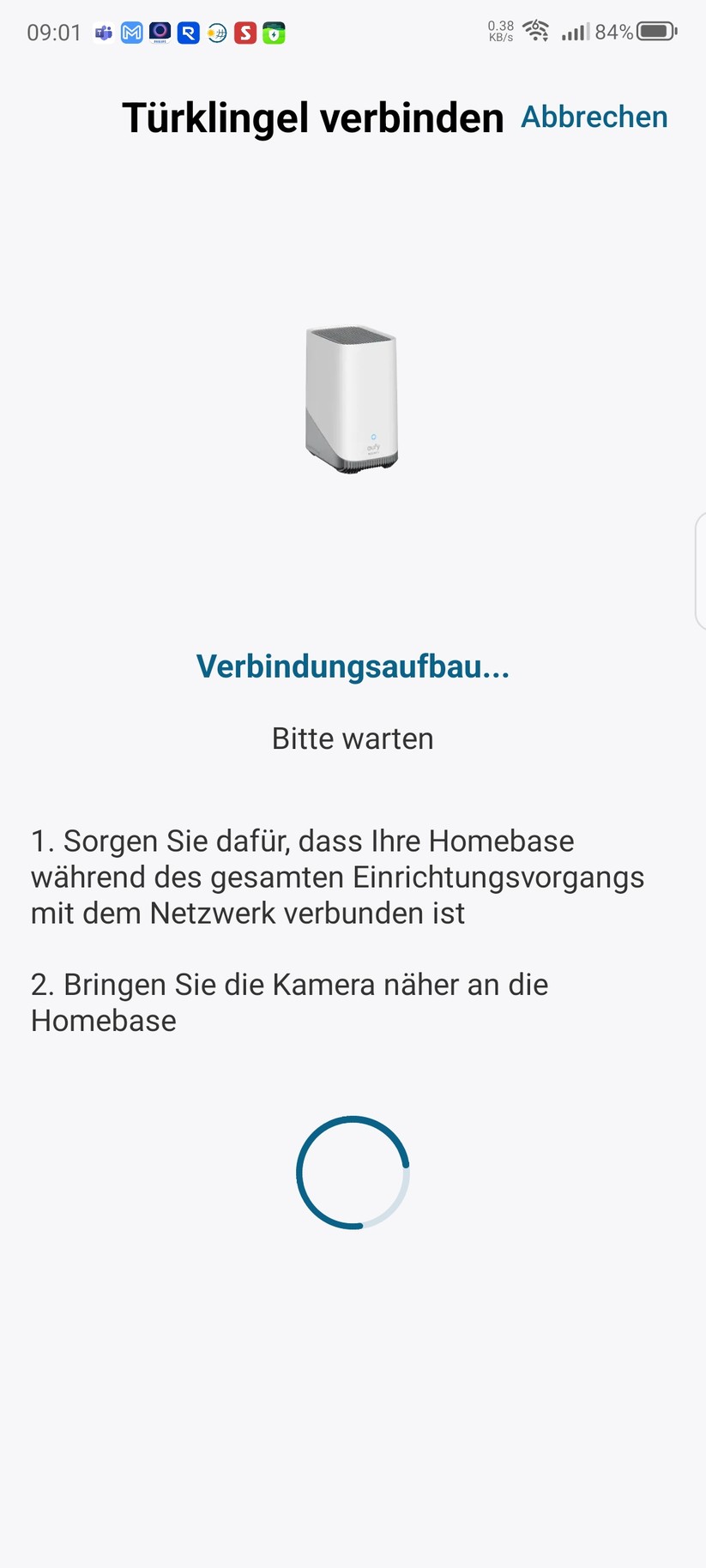 Eufy Video Doorbell E340: Inbetriebnahme mit Eufy-App