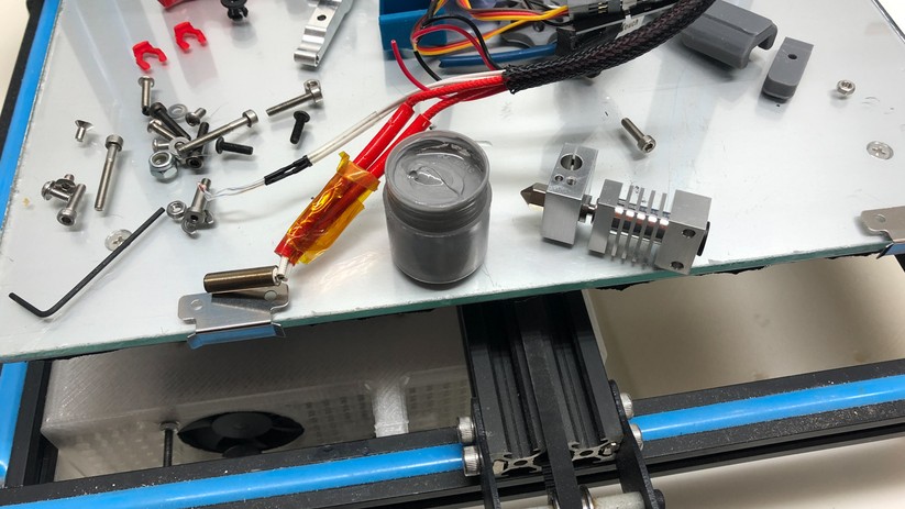 3D-Drucker: Austausch des Standard-Extruders