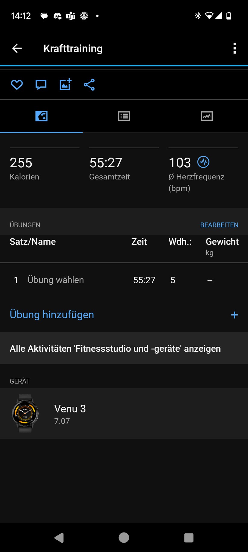 Garmin Venu 3 - App