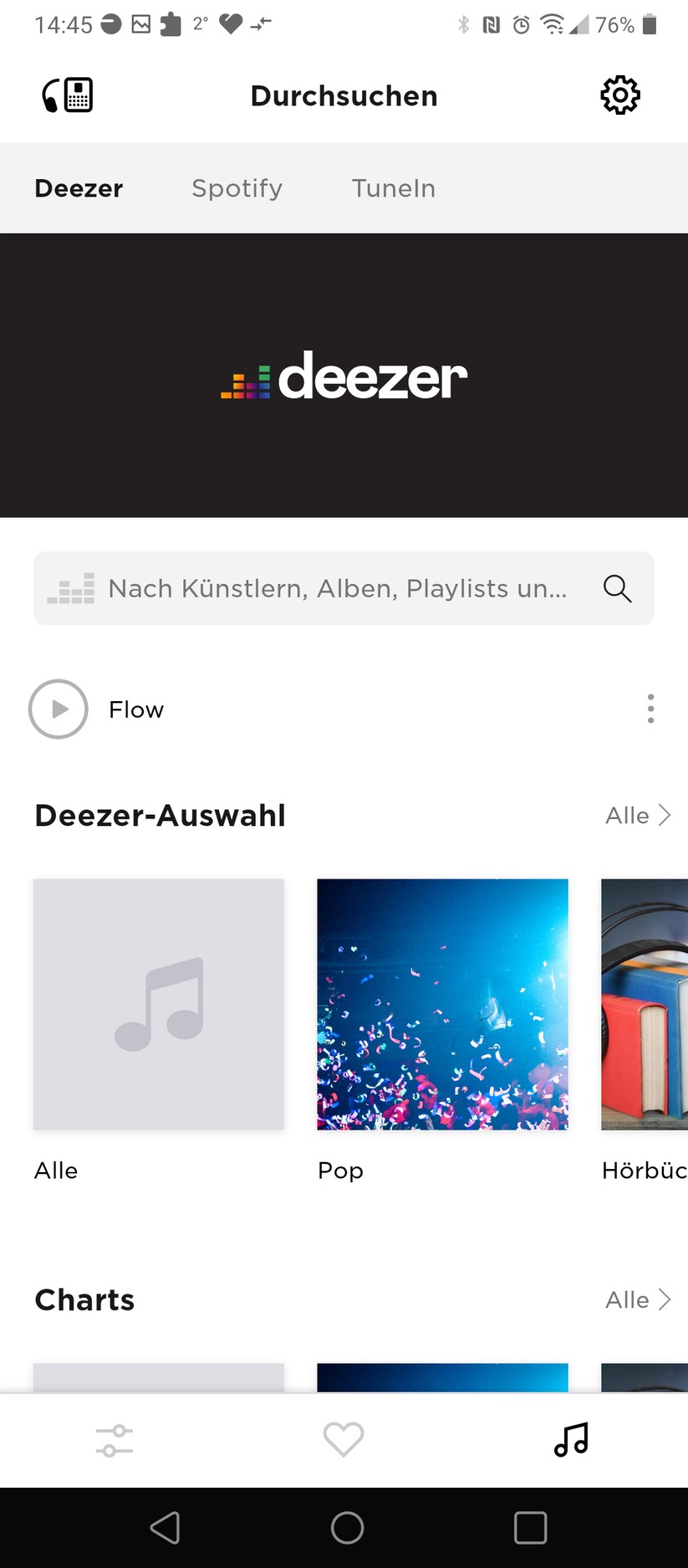 Bose Music App für die Bose Smart Soundbar 900 für Konfiguration und Streaming