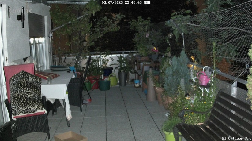 Reolink E1 Outdoor Pro: Nachtaufnahmen