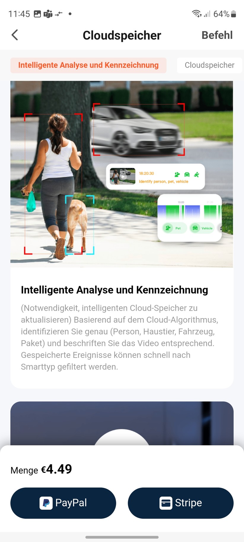 Visortech LED-Außenwandleuchte mit 2K-Überwachungskamera (ZX-5319-919): Tuya-App, Einrichtung, Konfiguration