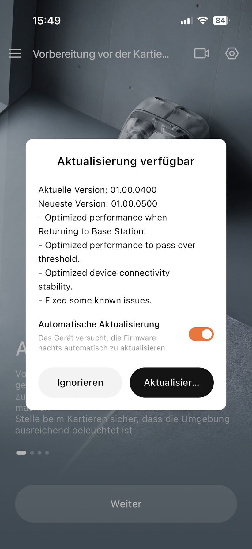 DJI Romo P – App & Einrichtung
