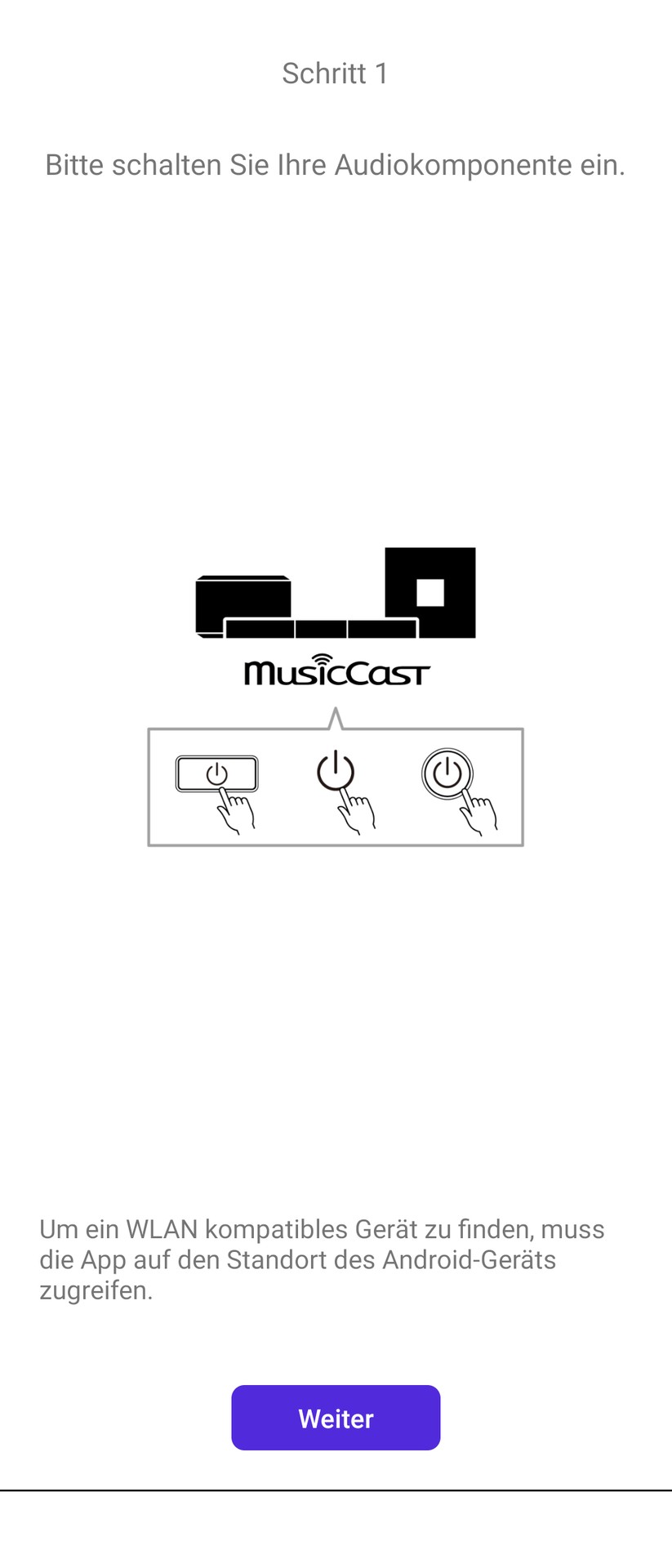 Yamaha Musiccast 50 - App