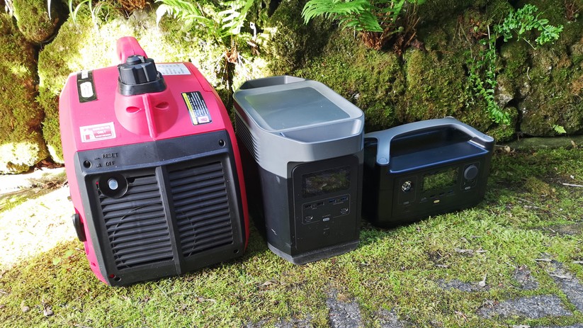 Mobile Stromgeneratoren: Alle drei Geräte leisten 1800 W.