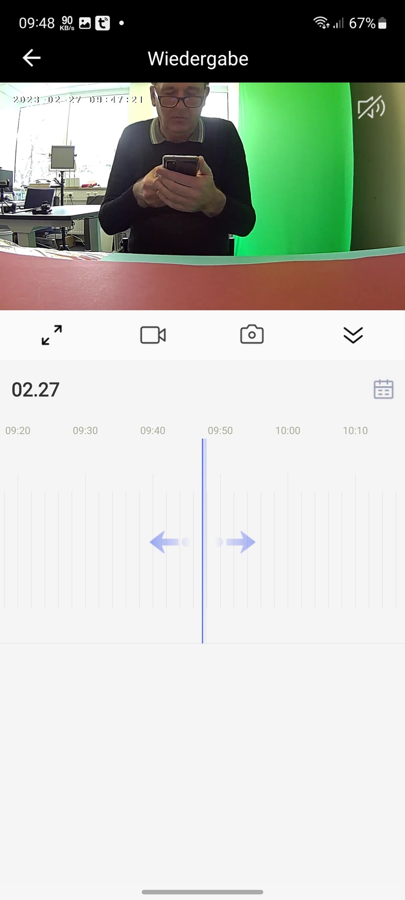 7Links-IPC-675: App, Inbetriebnahme, Einstellungen, Sichtfeld