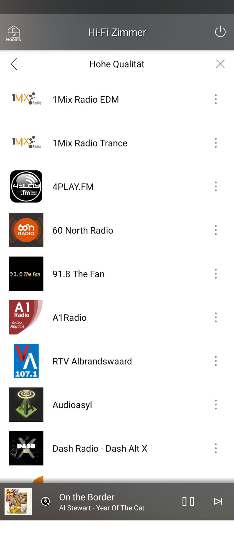 Yamaha Musiccast 50 - App