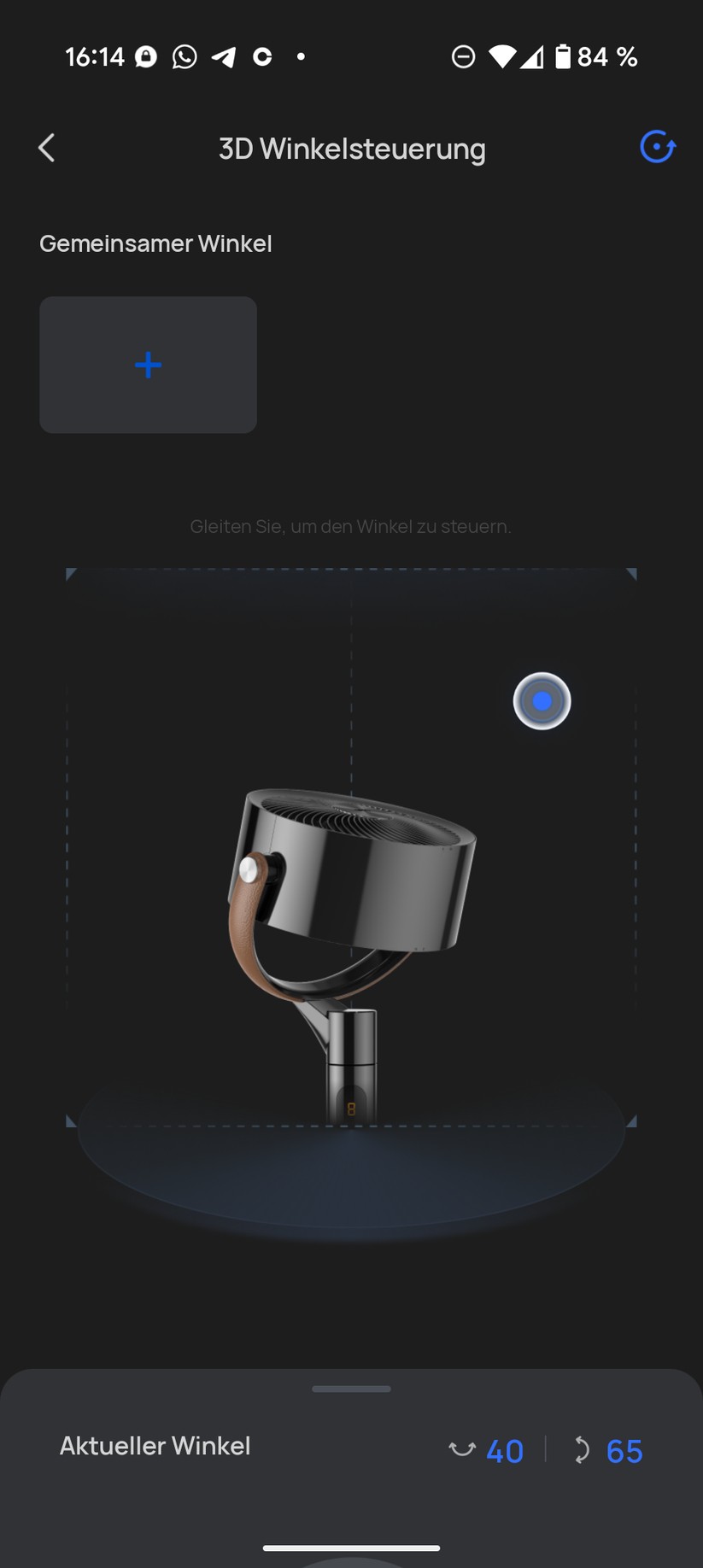 Dreo Polyfan 513S Screenshot