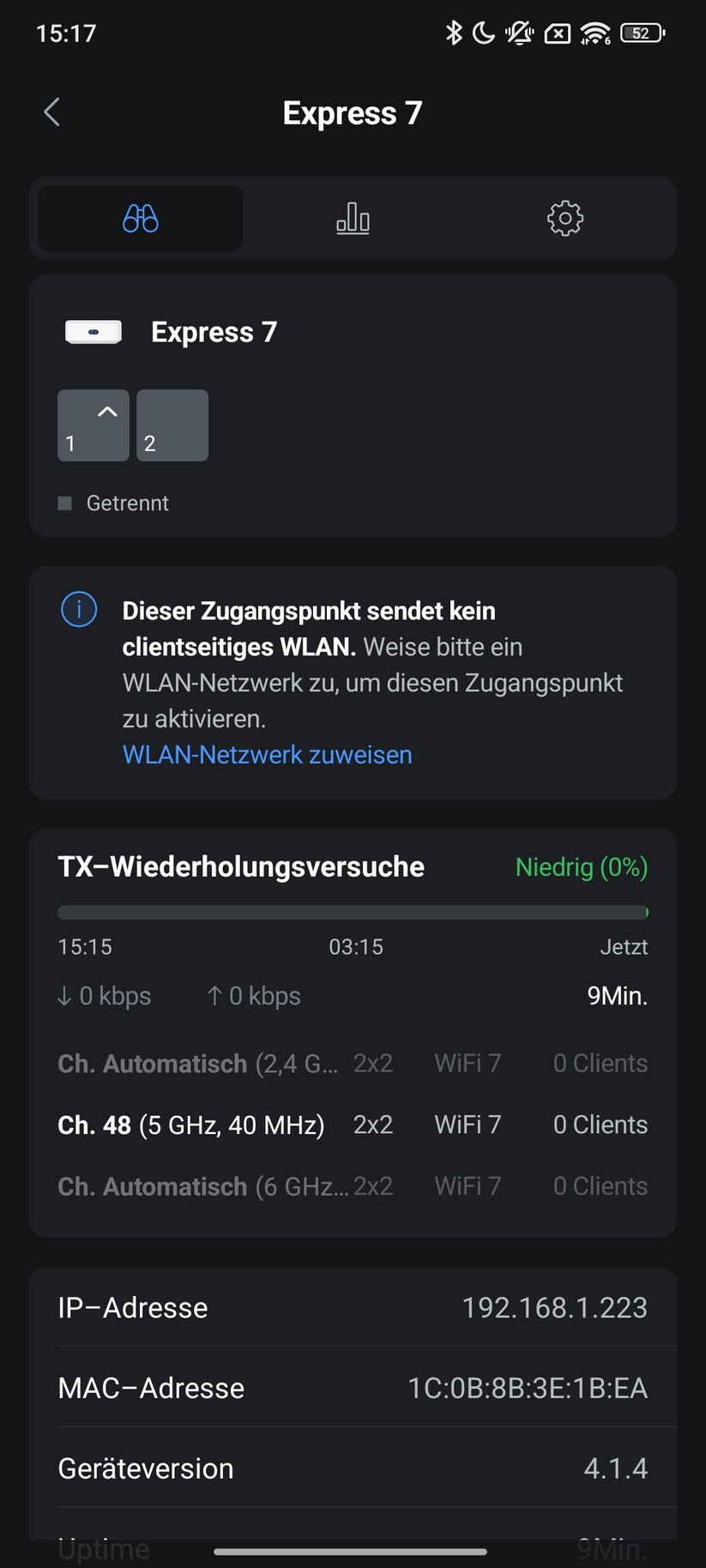 Ubiquiti Unifi – Einrichtung & App