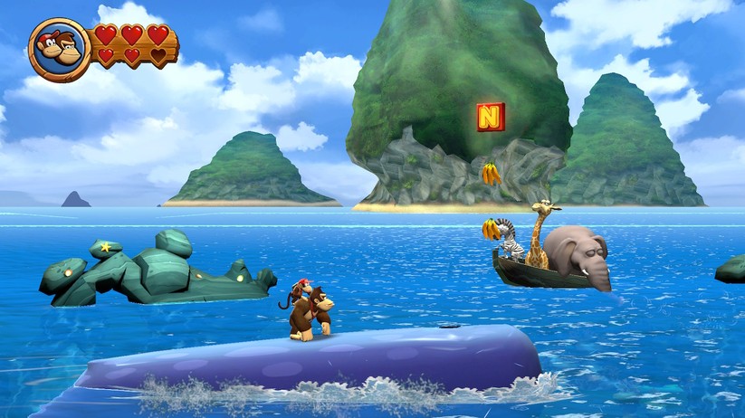 Donkey Kong Country Returns HD Switch