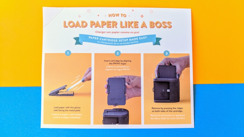 Load paper like a boss – Ob sich Prynt mit diesem Titel wohl selber auf den Arm nehmen wollte?