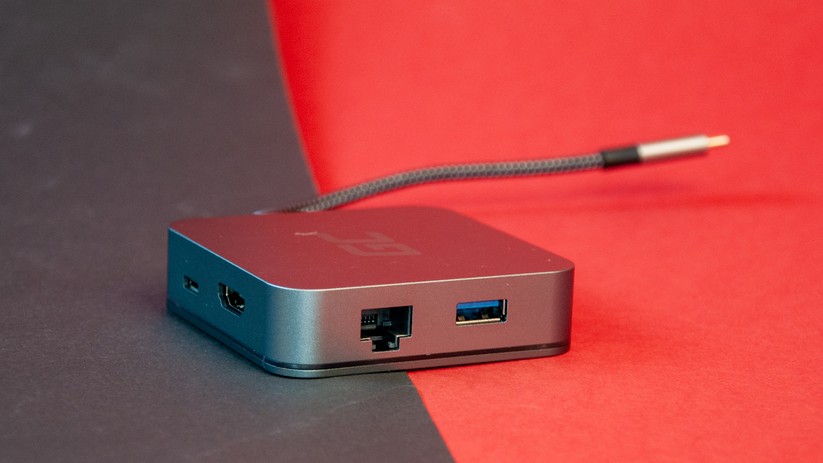 Der GC-Hub2 ist ein günstiges, passives USB-C-Dock. 