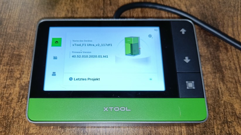 Xtool F1 Ultra - Bilder der Tests