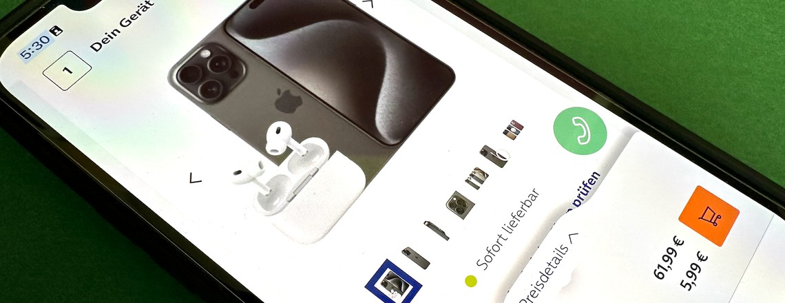 Über 400 Euro günstiger: iPhone 15 Pro Max & AirPods Pro im Tarif-Bundle bei O2