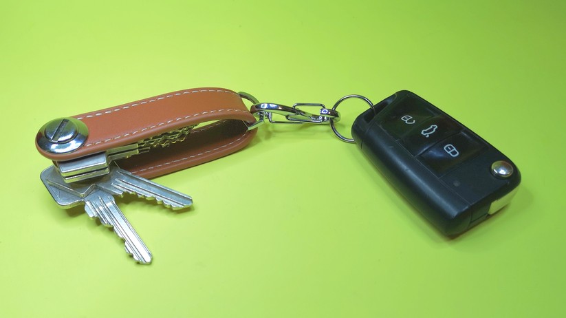 Ein Key-Organizer bringt Ordnung in den Schlüsselbund.