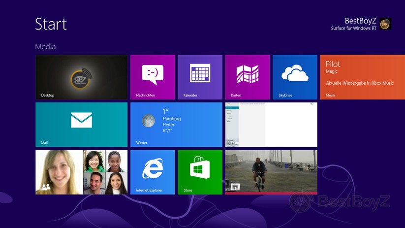 Microsoft Modern Desktop UI