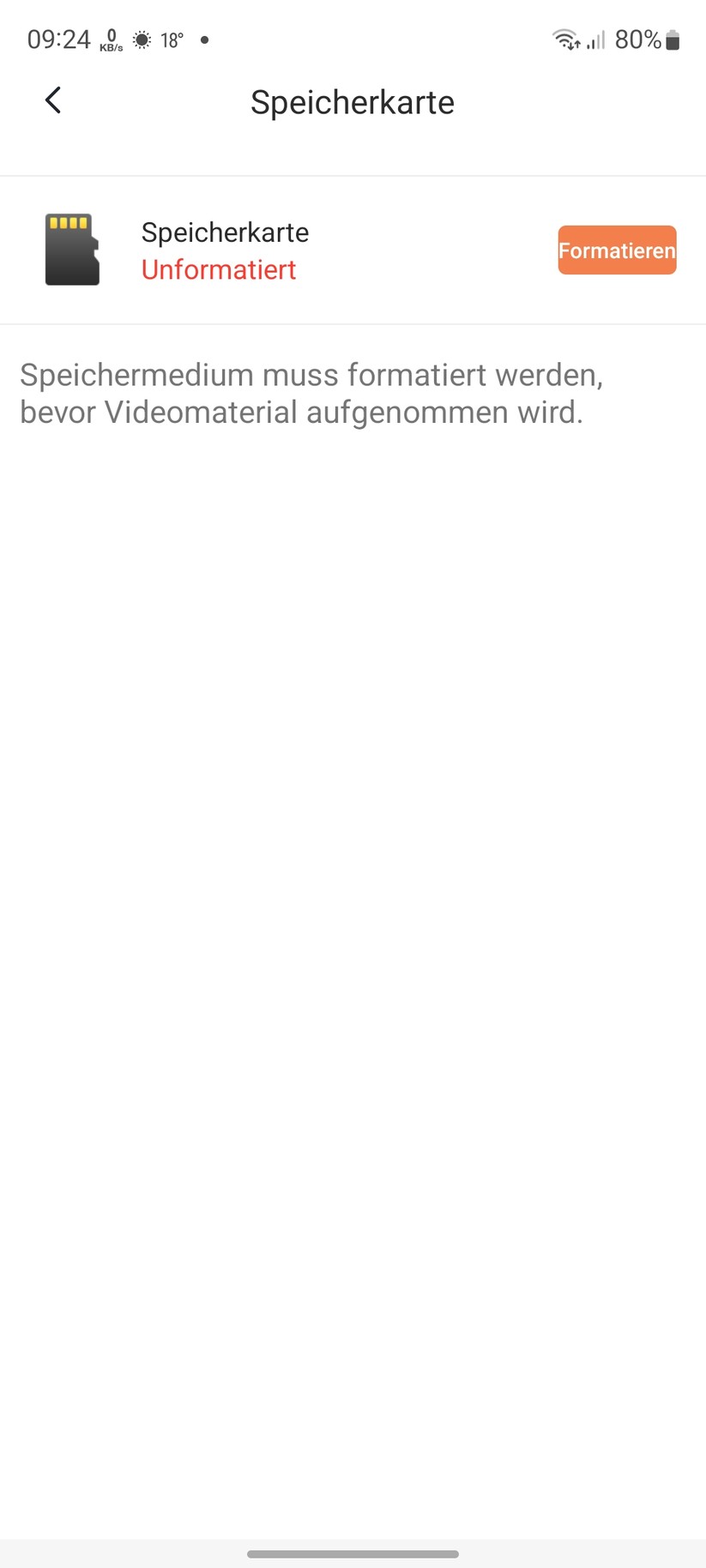 Ezviz C8W Pro 2K: Einstellungen