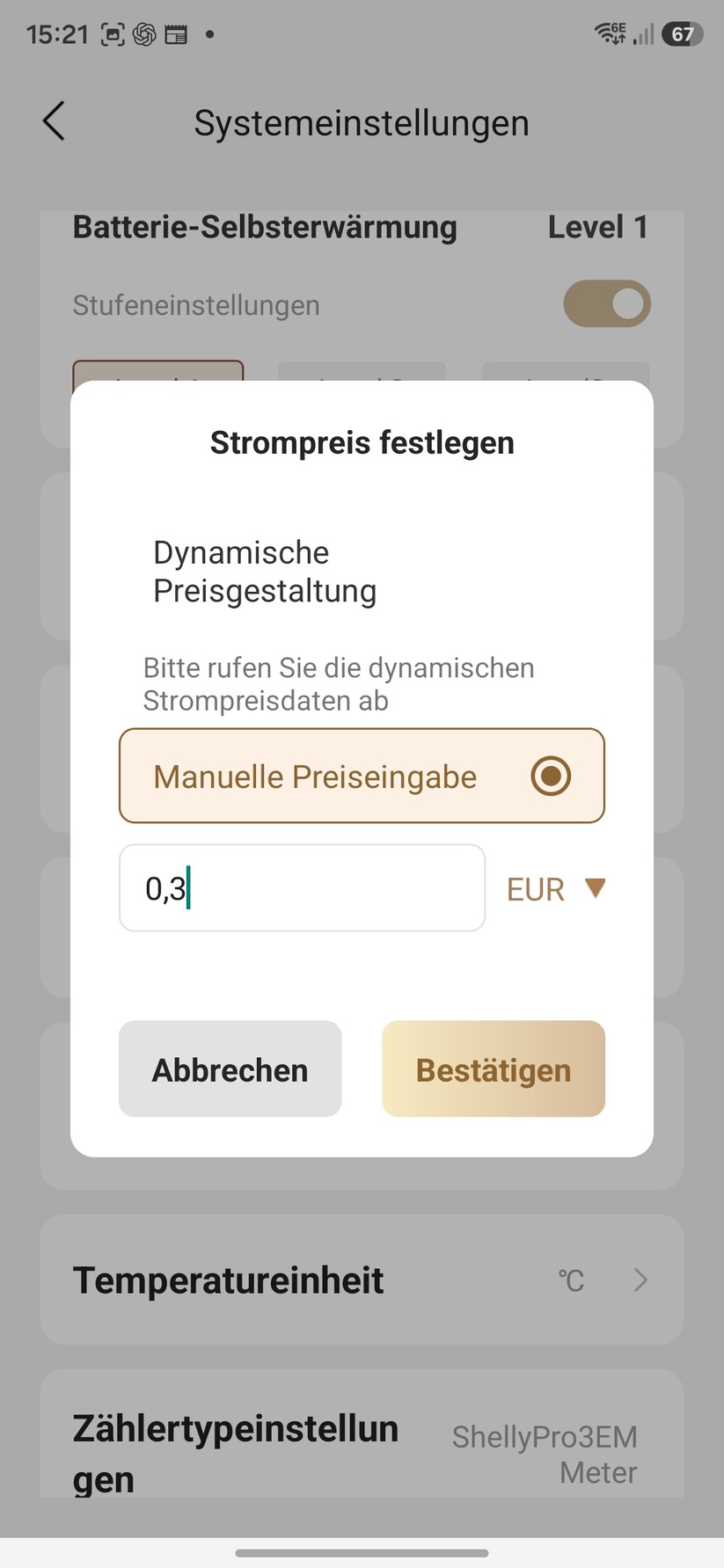 Die App lässt sich einfach bedienen, reagiert zügig auf Nutzereingaben und informiert mit zahlreichen Werten und Statistiken über den aktuellen Betriebszustand.
