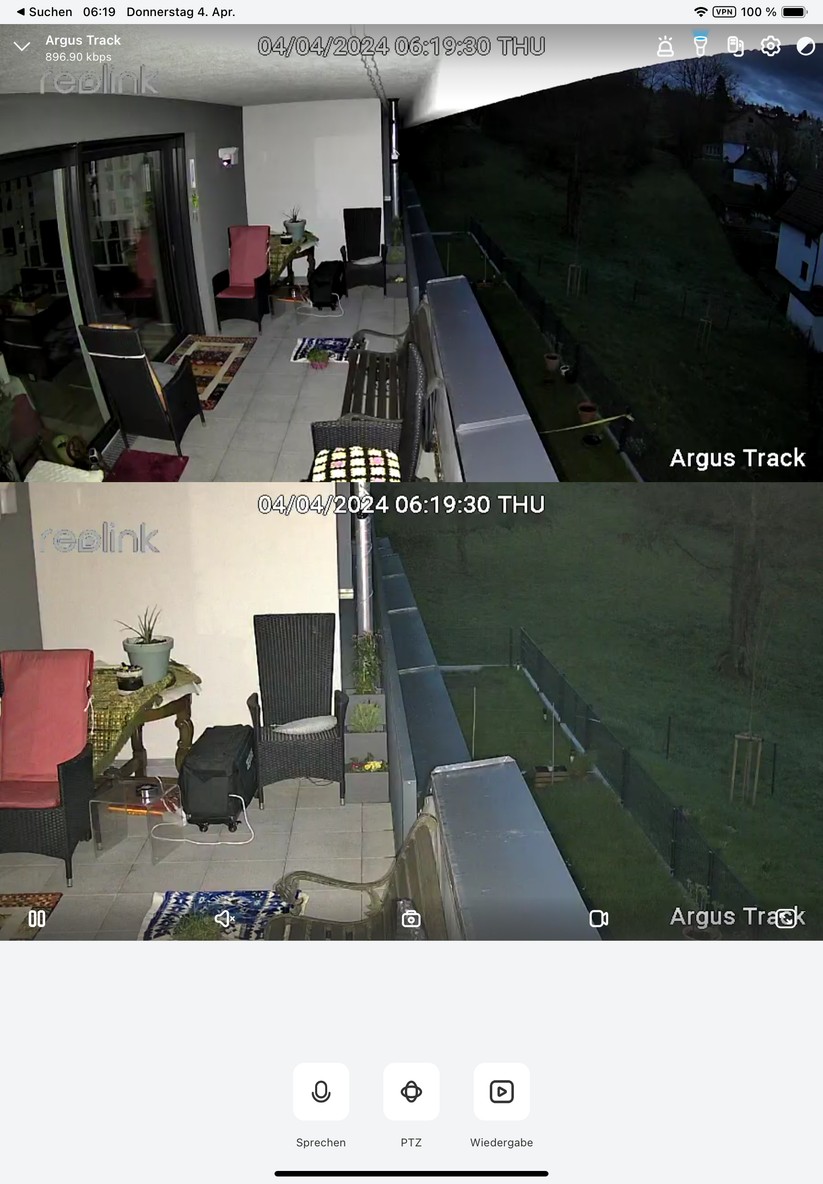 Reolink Argus Track: Testaufnahmen