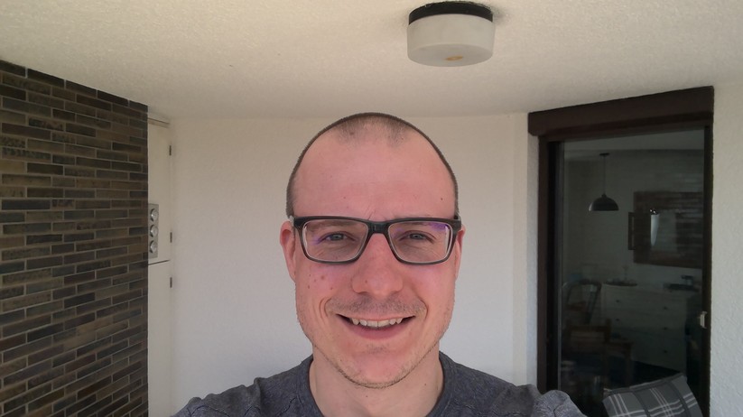 Selfie mit Surface Pro7+