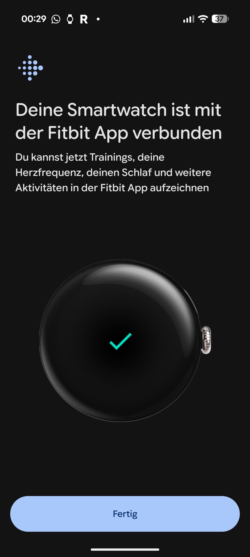 Google Pixel Watch 4 – App