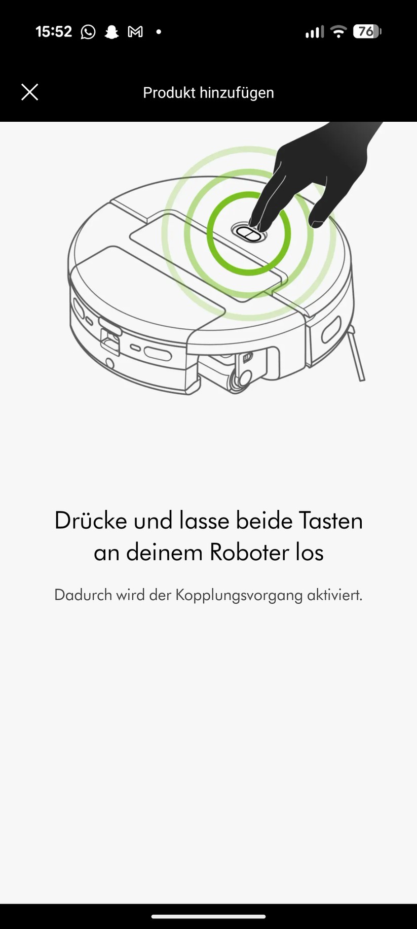 Dyson Spot + Scrub AI – App & Einrichtung