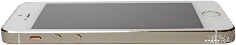 Das iPhone gibt es nun auch in Gold. Die Front ist, wie beim silbernen Modell, weiß.