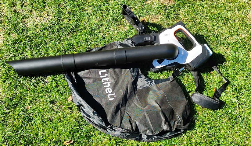Litheli Akku-Laubsauger 2-in-1