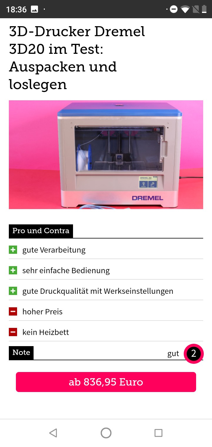 Google Chrome auf dem Motorola One