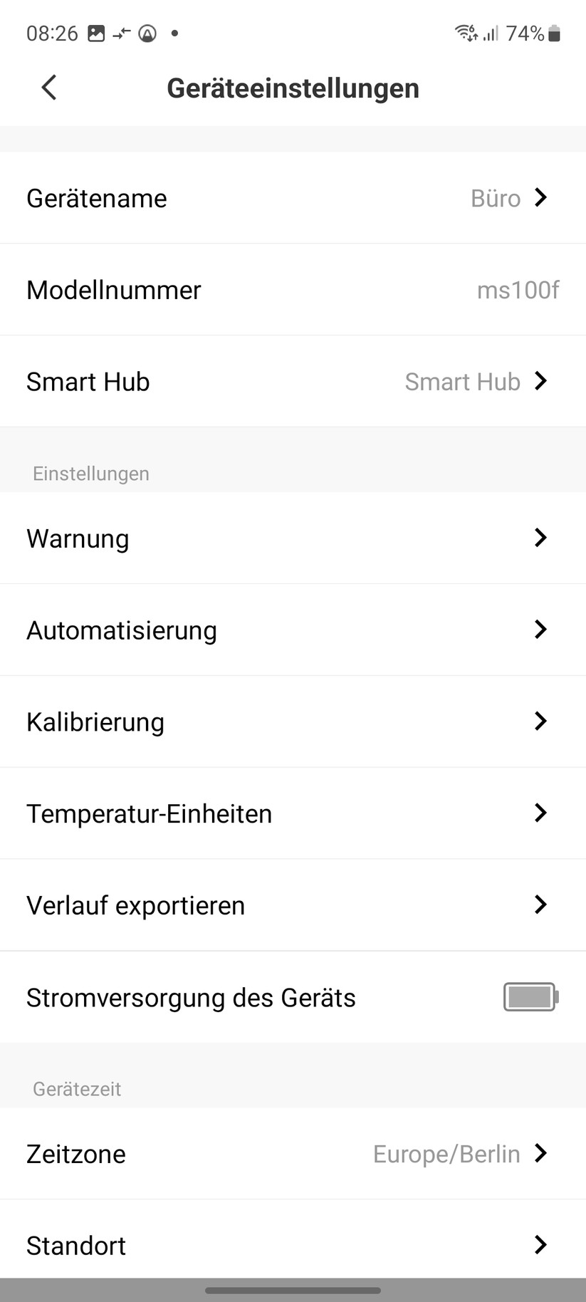 Der Meross MS100FH ist ein Temperatur- und Luftfeuchtesensor mit integriertem Solarpanel. Er ist kompatibel zu Homekit und Smartthings und kann auch in Smart-Home-Zentralen wie Home Assistant integriert werden.